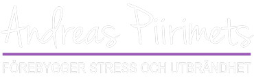 Andreas Piirimets - Förebygger stress och utbrändhet